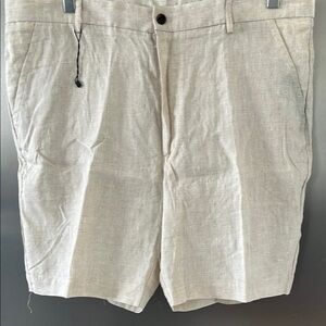👱‍♂️👨‍⚕️Men's Beige Linen Shorts